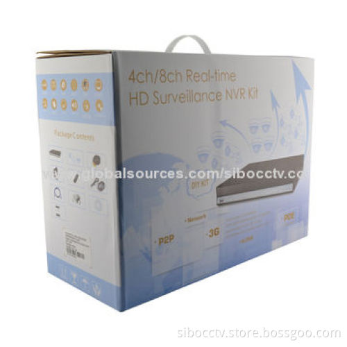 HD POE IPC Kits, 8ch NVR and 8pcs 720P POE camera for NVR kits